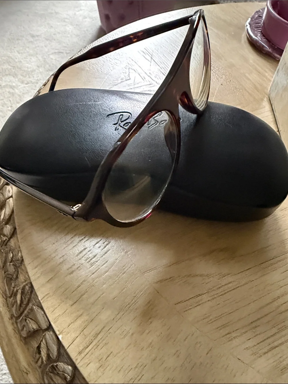 Ray-Ban Tortoiseshell Brown Optical Glasses